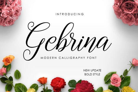 Free Gebrina Script Font