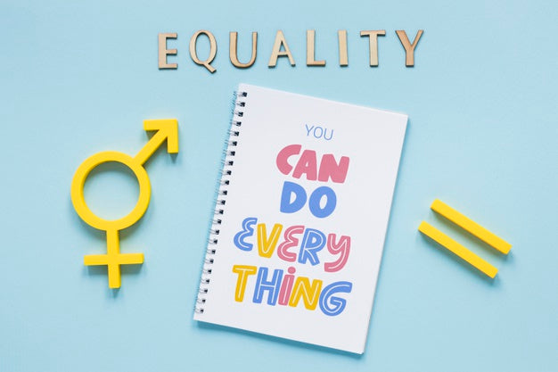 Free Gender Equality Concept Mock-Up Psd