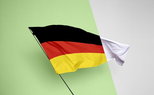 Free Germany Flag Concept Mock-Up Psd