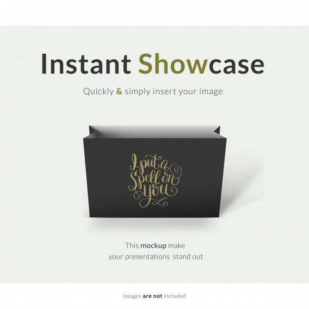 Free Gift Bag Mock Up Psd