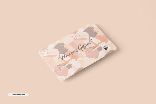 Free Gift Card Mockup Psd