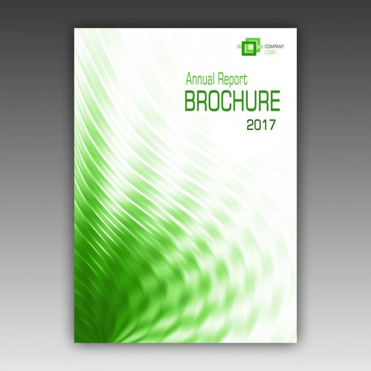 Free Green Brochure Template Psd