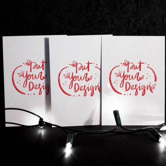 Free Greeting Cards Template Design Psd