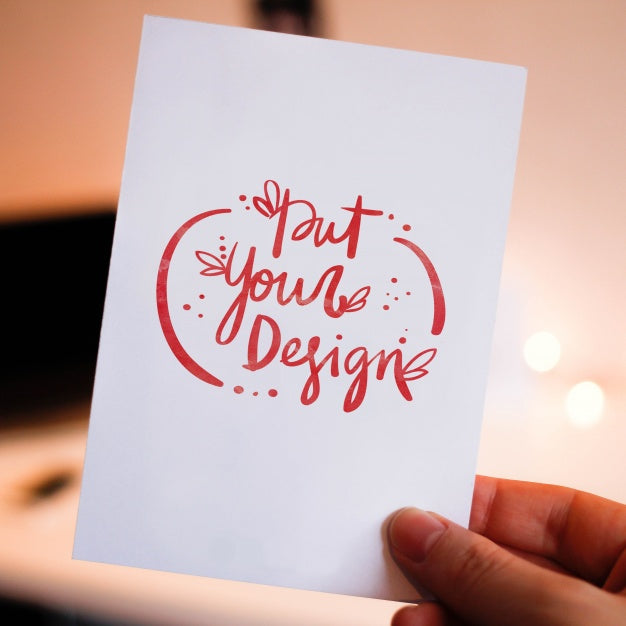 Free Greeting Cards Template Design Psd