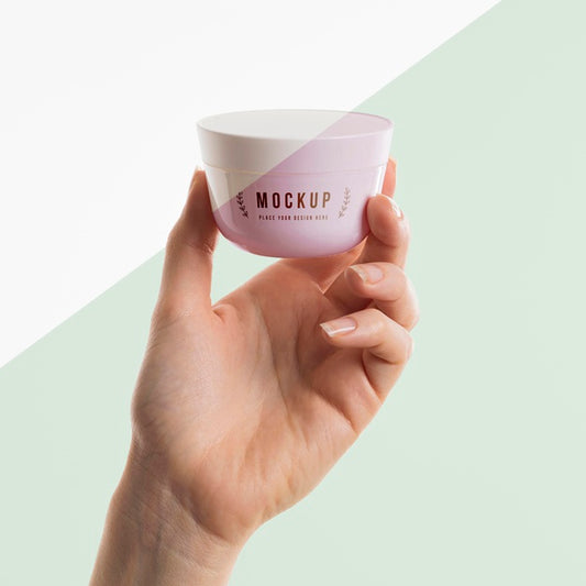Free Hand Holding A Cup Mock-Up Psd