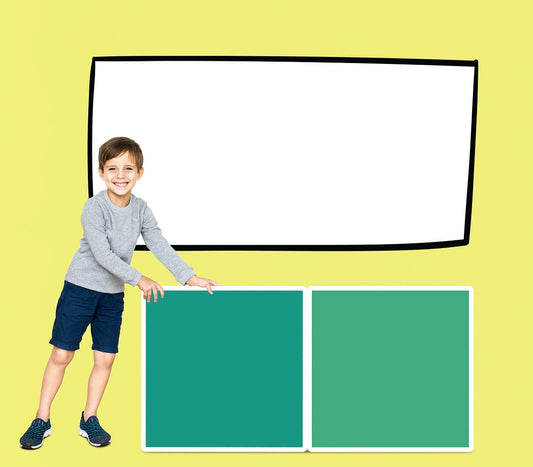 Free Happy Boy With Empty Boards