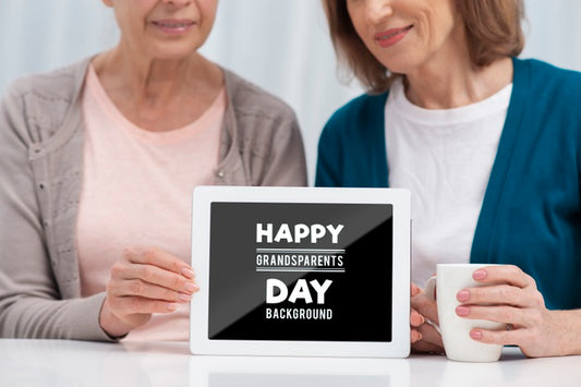Free Happy Grandparent'S Day Concept Psd