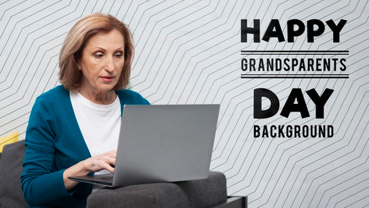 Free Happy Grandparent'S Day Concept Psd