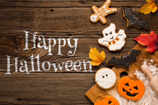 Free Happy Halloween Trick Or Treat Sweets Psd