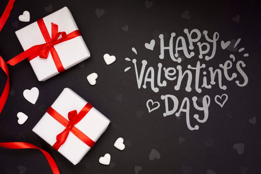 Free Happy Valentine'S Day Concept Mock-Up Psd