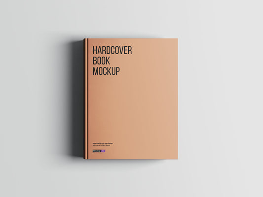 Free Hardcover A4 Book Mockup