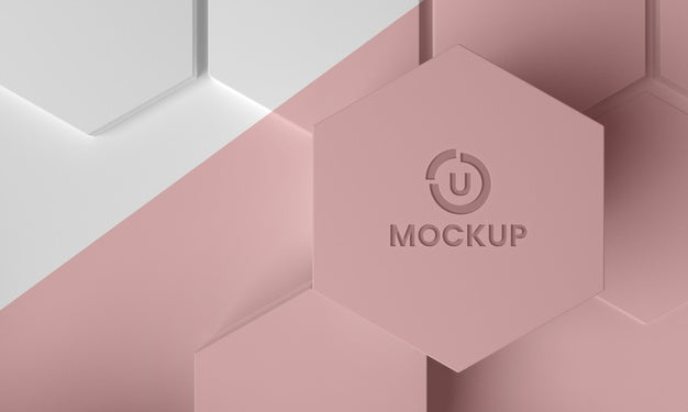 Free Hexagonal 3D Background Psd