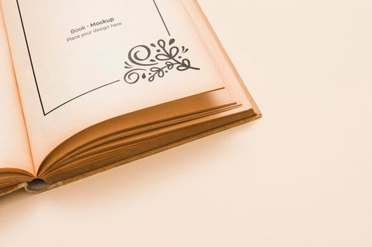 Free High Angle Of Open Book Psd