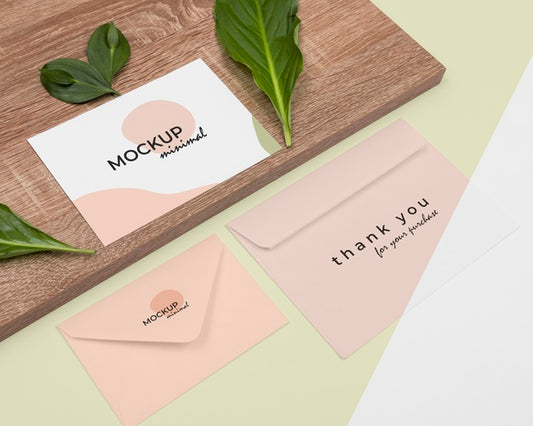 Free High Angle Stationery And Wood Arrangement Psd