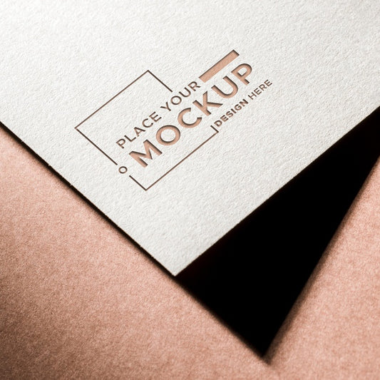 Free High View Business Card Mock-Up And Shadow Psd