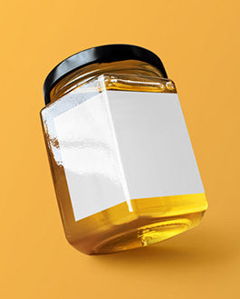 Free Honey Jar Psd Mockup In 4K
