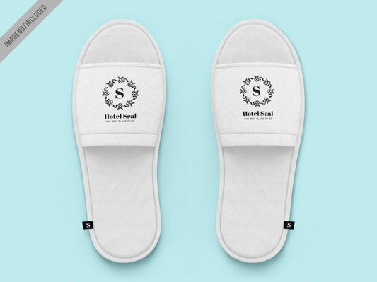 Free Hotel Slippers Mockup Template Psd