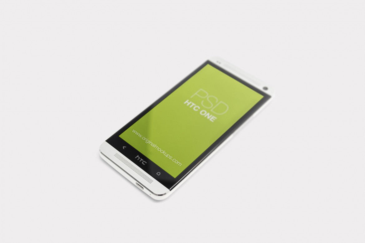 Free HTC One Mobile Phone (Mockup)