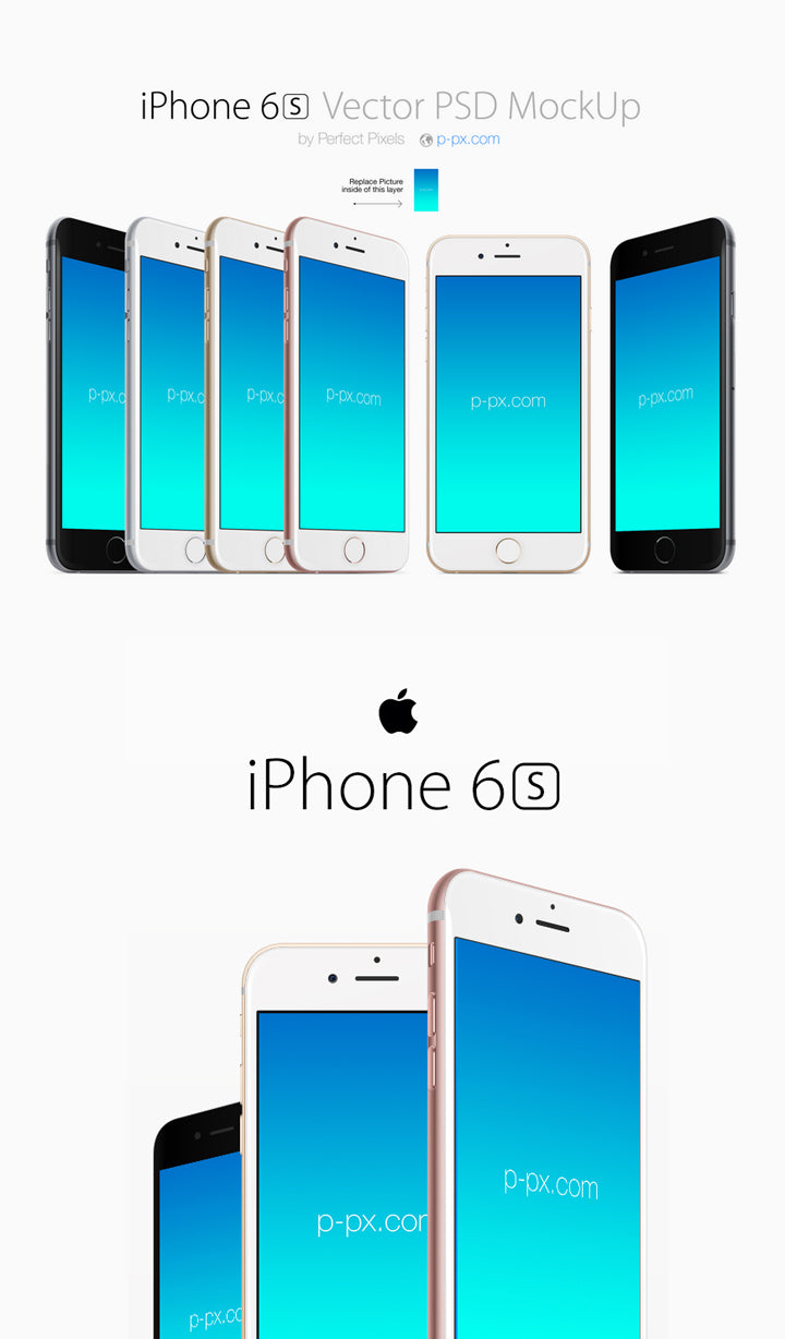 Free iPhone 6s Mockup Package