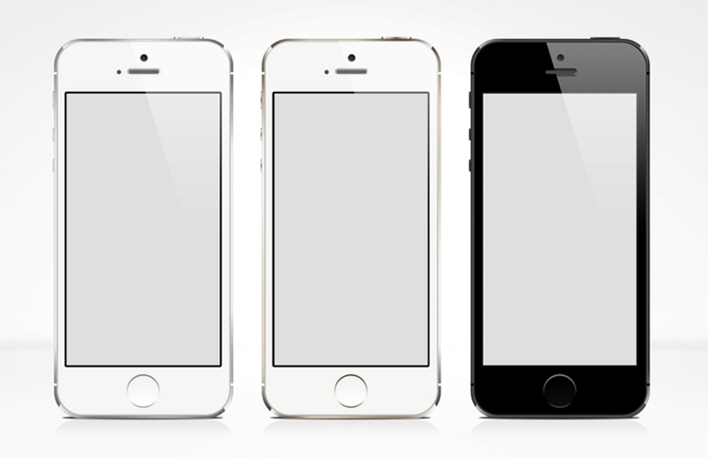 Free iPhone 5S - PSD Mock-up