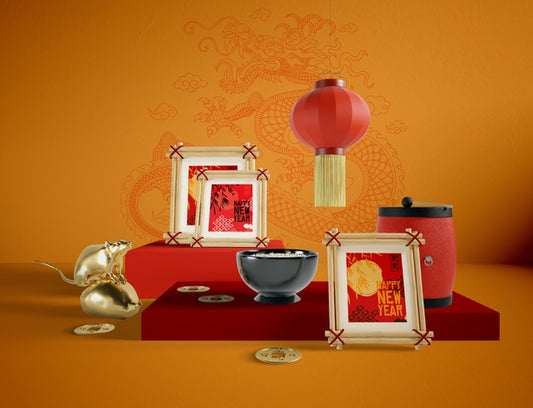 Free Illustration Of Chinese New Year Objects Psd