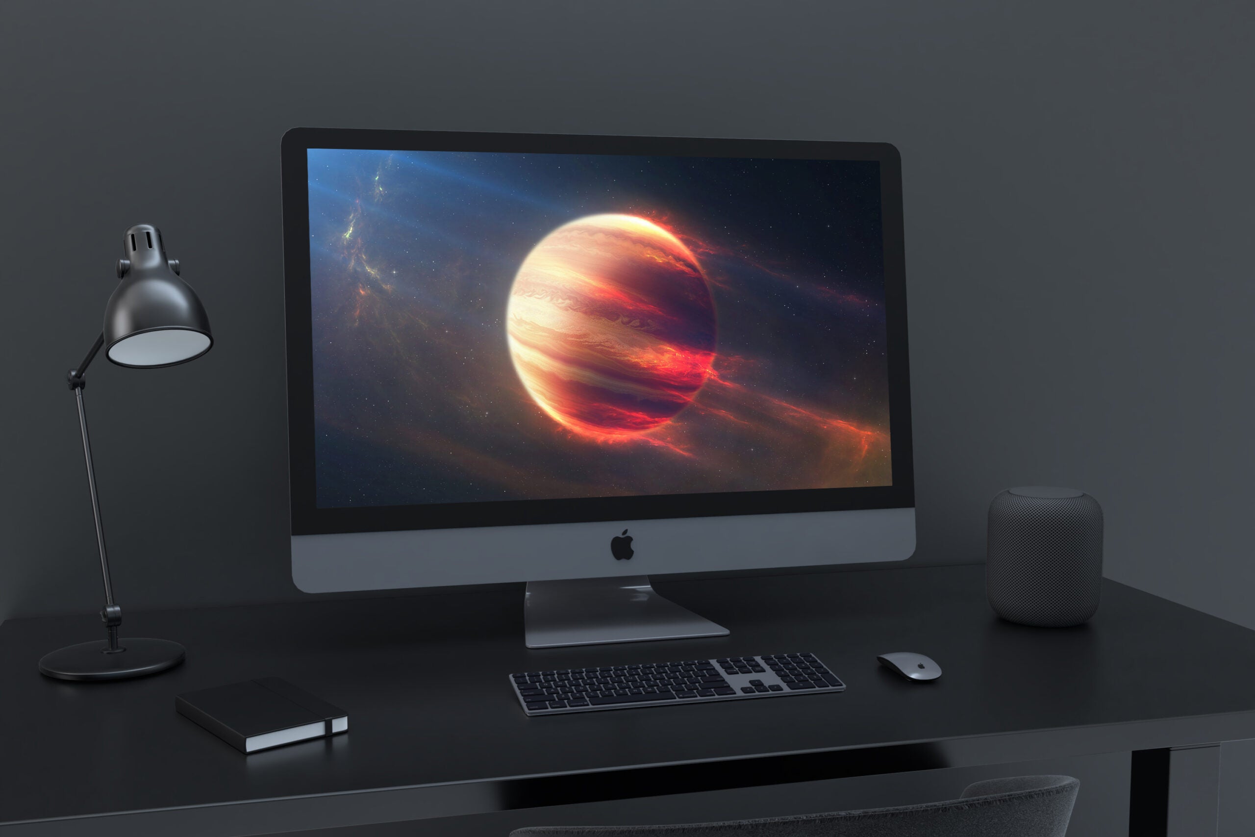 Free Imac Pro Mockup – CreativeBooster