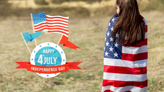 Free Independence Day Mockup With Copyspace Psd