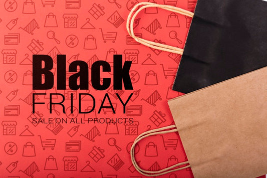 Free Informational Announce For Black Friday Day Psd