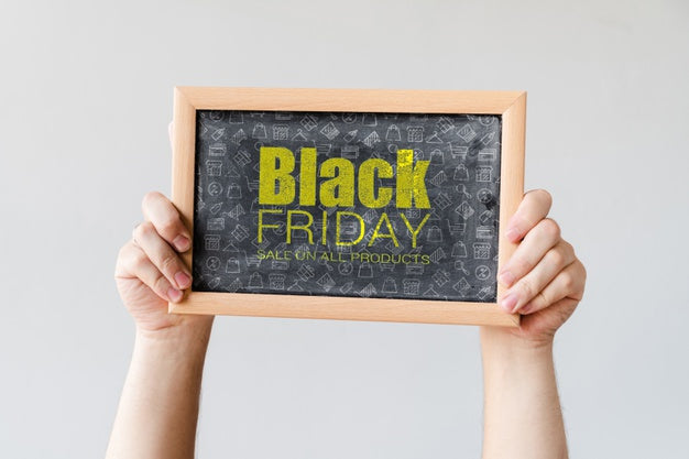 Free Informational Campaign For Black Friday Psd