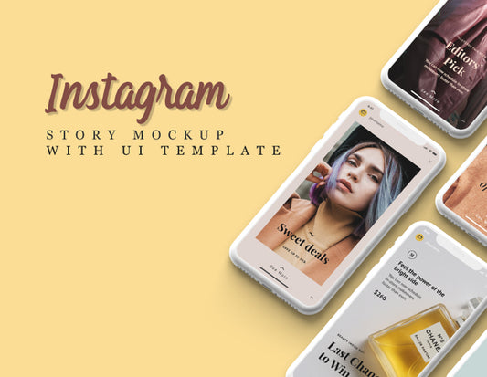 Free Instagram Story Mockup (Iphone X)