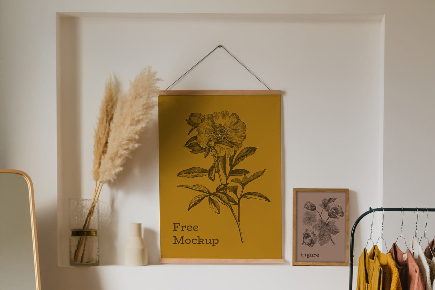 Free Interior Frame Mockup