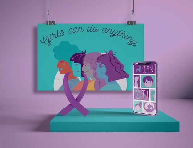 Free International Women'S Day With Mock-Up Psd