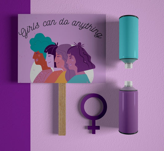 Free International Women'S Day With Mock-Up Psd