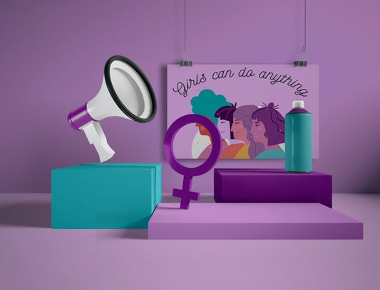Free International Women'S Day With Mock-Up Psd