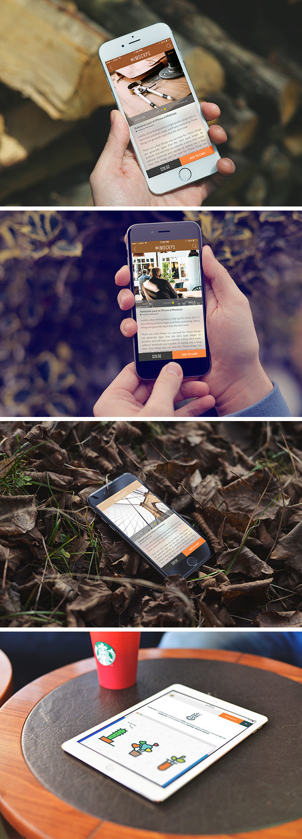 Free Iphone 6 & Ipad Air 2 Photo Mockups