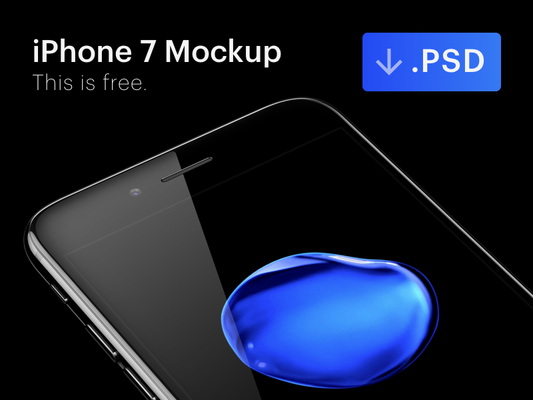 Free iPhone 7 Mockup [PSD]