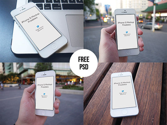 Free Iphone Mockups Set