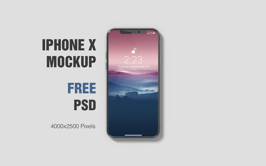 Free Iphone X Mockup