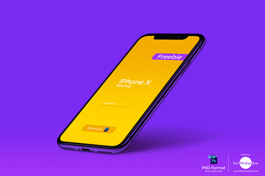 Free Iphone X Perspective Mockup Of 2018