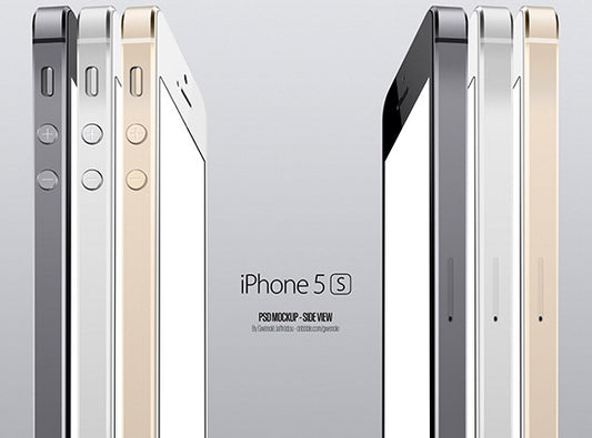 Free Iphone5S Side View Mockup