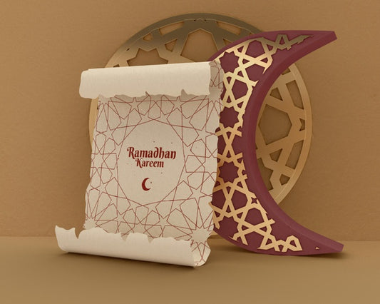 Free Islamic Shapes Concept Mock-Up Psd