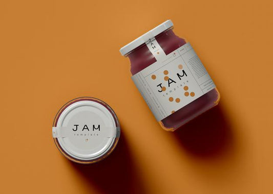 Free Jam Jar Mockups Psd