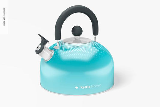 Free Kettle Mockup Psd