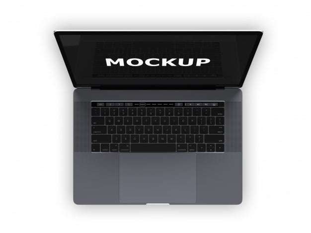 Free Laptop Mock Up Design Psd