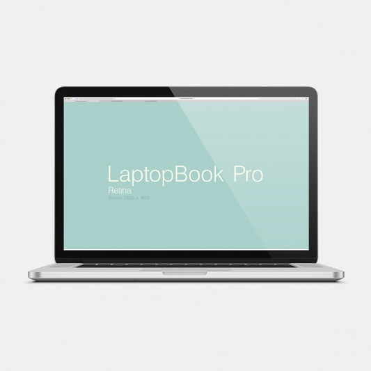 Free Laptop Mock Up Design Psd