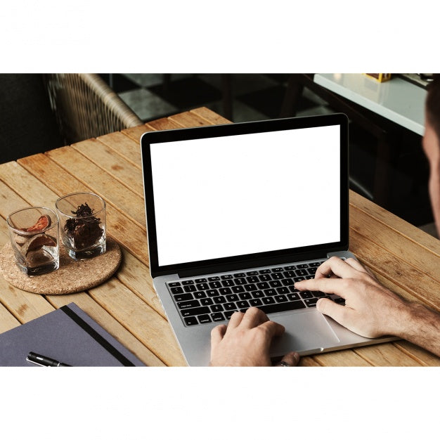 Free Laptop Mock Up Design Psd