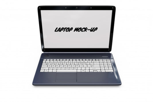 Free Laptop Mock-Up Isolated Psd