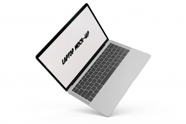 Free Laptop Mock-Up Isolated Psd