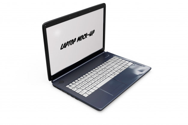 Free Laptop Mock-Up Isolated Psd