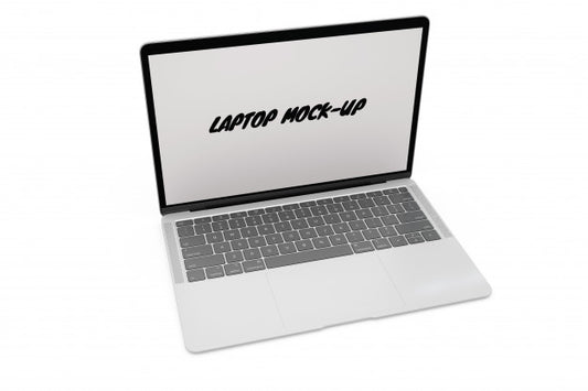 Free Laptop Mock-Up Isolated Psd